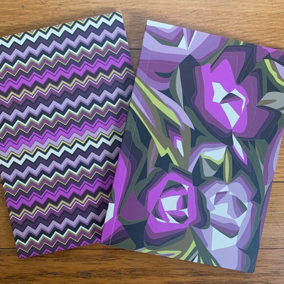 Collectable Limited Edition Missoni for Target Printed Notebook Set of Two - Picture 1 of 4